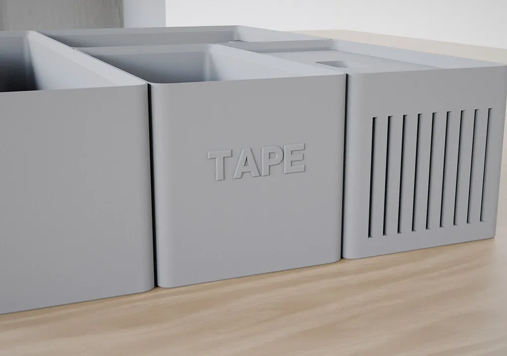 Text- und Braille-Beschriftungen. Füge seitliche oder obere Beschriftungen hinzu oder nutze Braille-Markierungen für eine tastbare Identifikation.